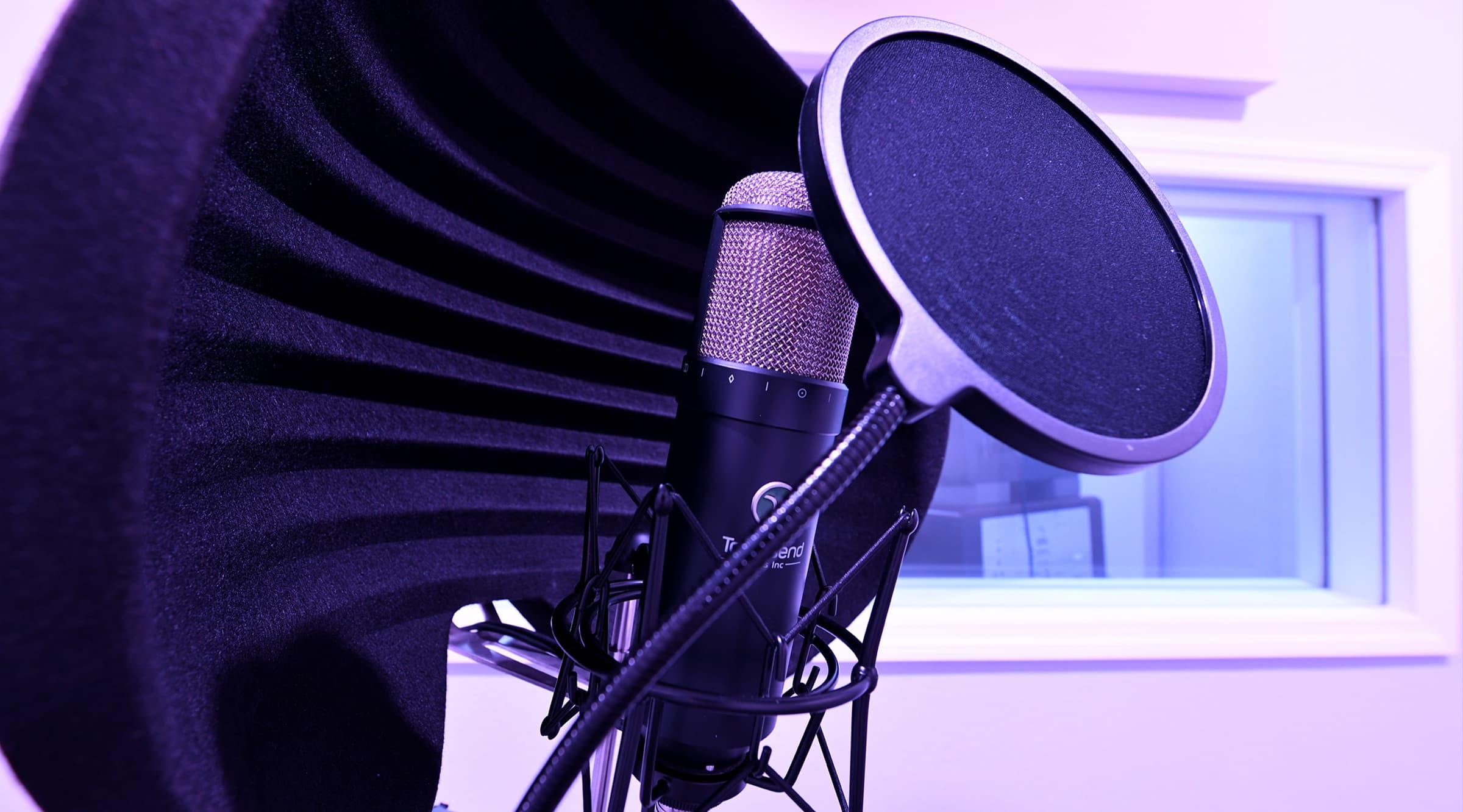 Inside the studio